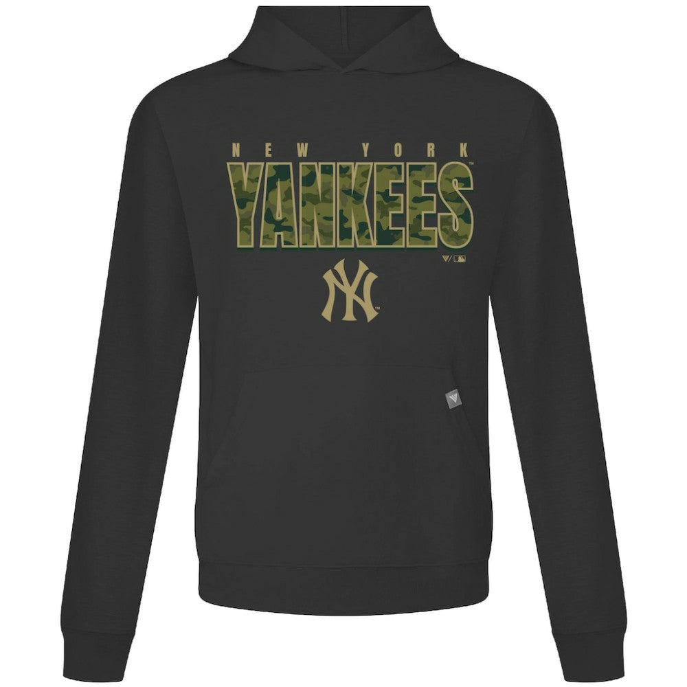 New York Yankees Levelwear Relay Protect Pullover Hoodie Black