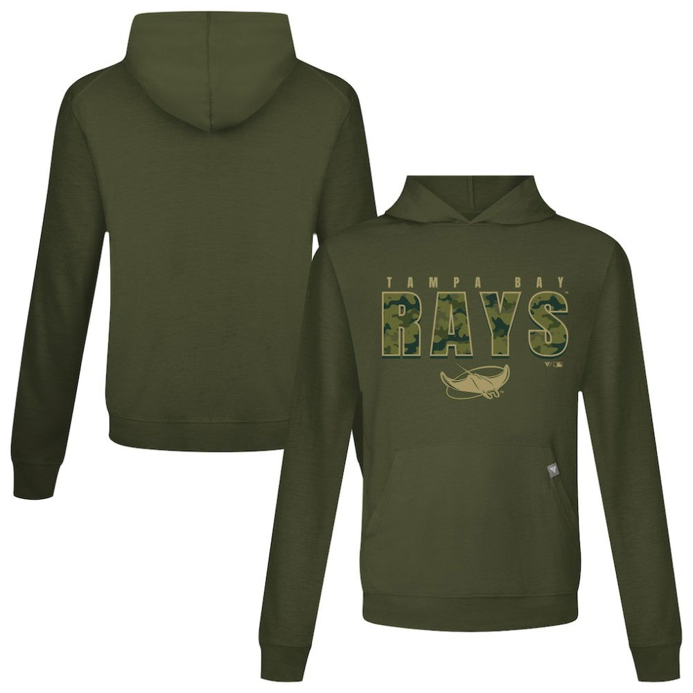 Tampa Bay Rays Levelwear Relay Protect Pullover Hoodie Green