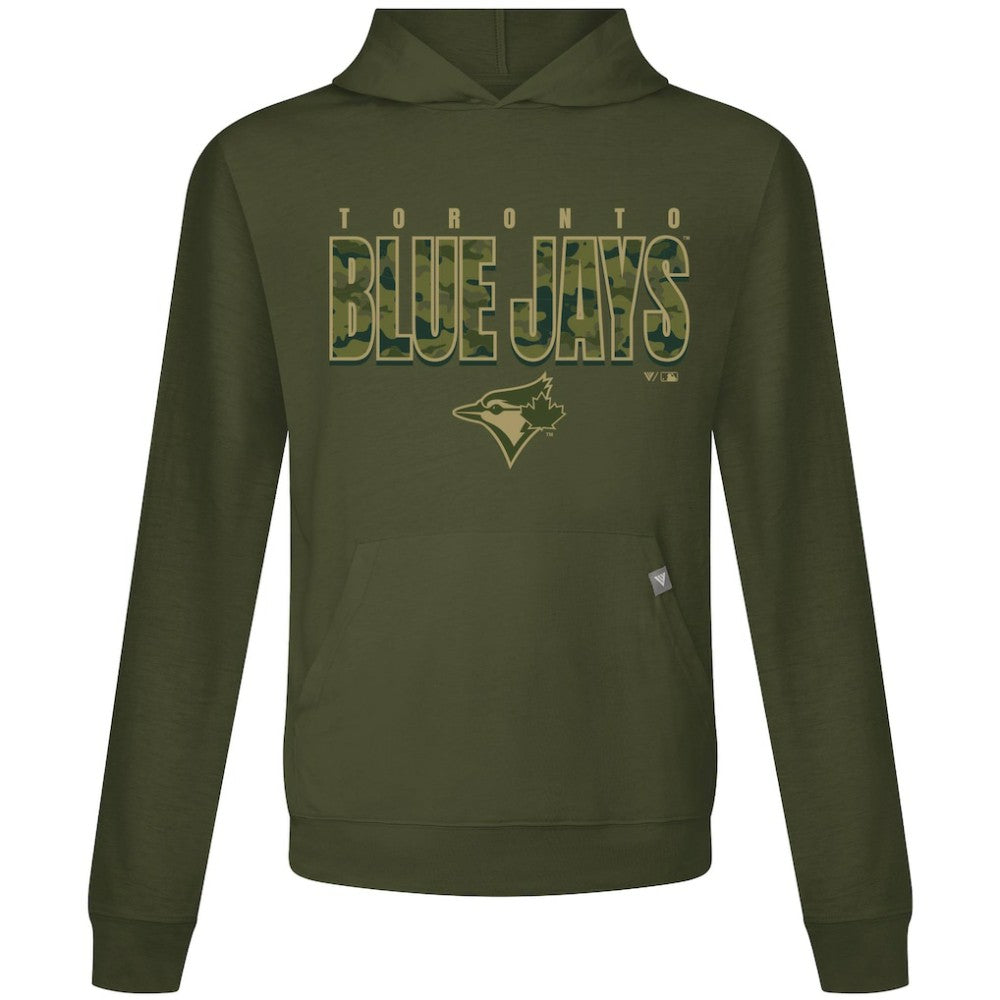 Toronto Blue Jays Levelwear Relay Protect Pullover Hoodie Green
