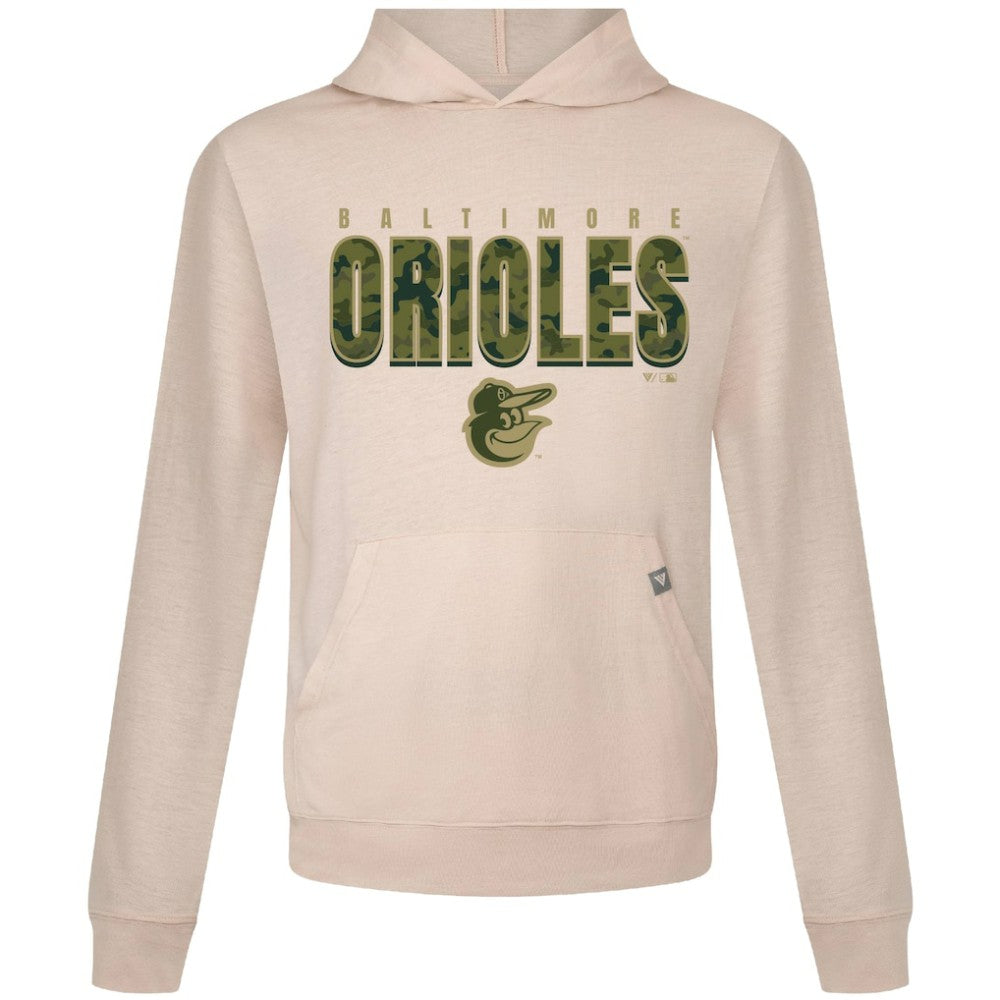 Baltimore Orioles Levelwear Relay Protect Pullover Hoodie Khaki