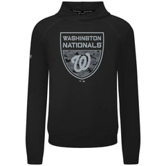 Washington Nationals Levelwear Mandate Buckler Tri-Blend Pullover Hoodie Black