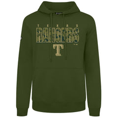 Texas Rangers Levelwear Podium Protect Pullover Hoodie Green