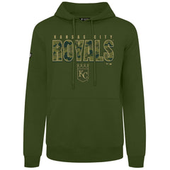 Kansas City Royals Levelwear Podium Protect Pullover Hoodie Green