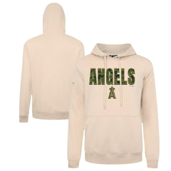 Los Angeles Angels Levelwear Podium Protect Pullover Hoodie Khaki