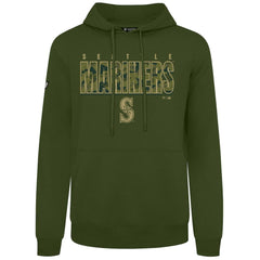 Seattle Mariners Levelwear Podium Protect Pullover Hoodie Green