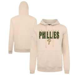 Philadelphia Phillies Levelwear Podium Protect Pullover Hoodie Khaki