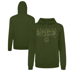 Chicago Cubs Levelwear Podium Protect Pullover Hoodie Green