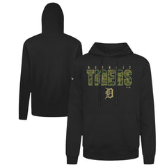 Detroit Tigers Levelwear Podium Protect Pullover Hoodie Black