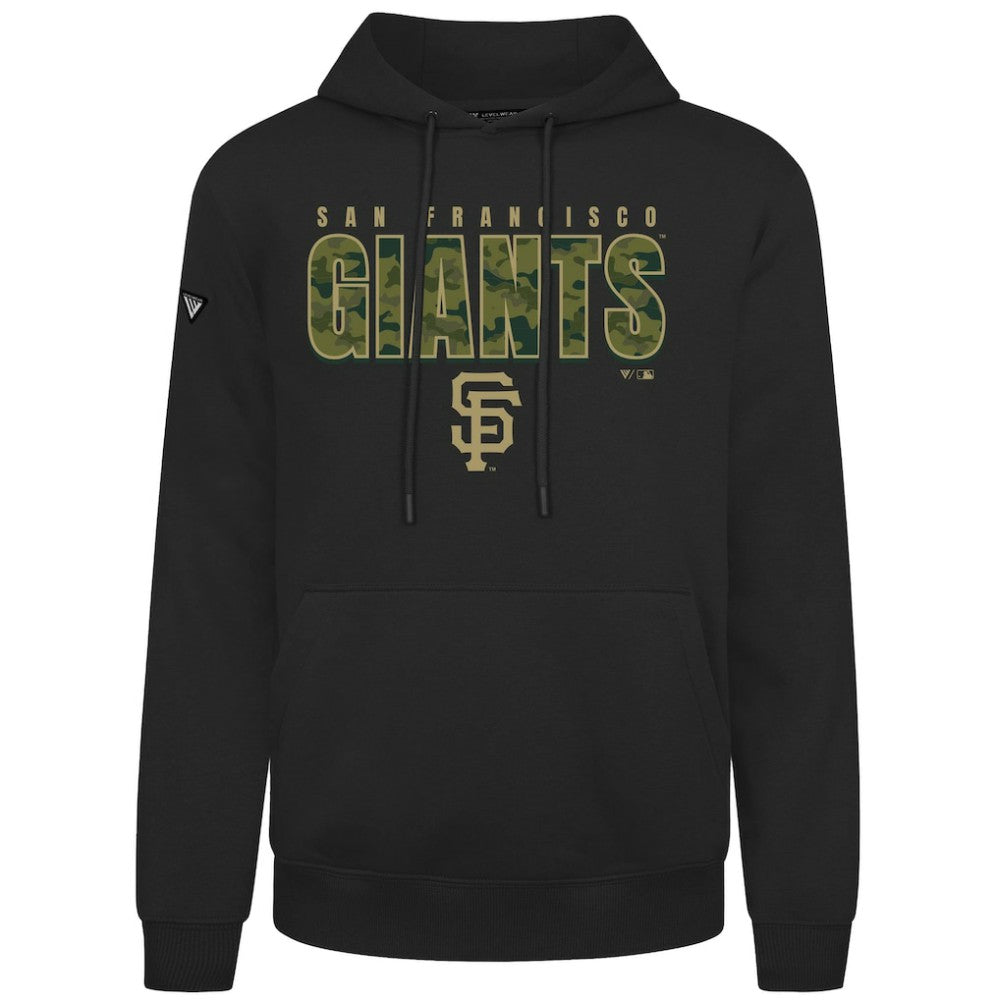 San Francisco Giants Levelwear Podium Protect Pullover Hoodie Black