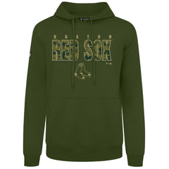 Boston Red Sox Levelwear Podium Protect Pullover Hoodie Green
