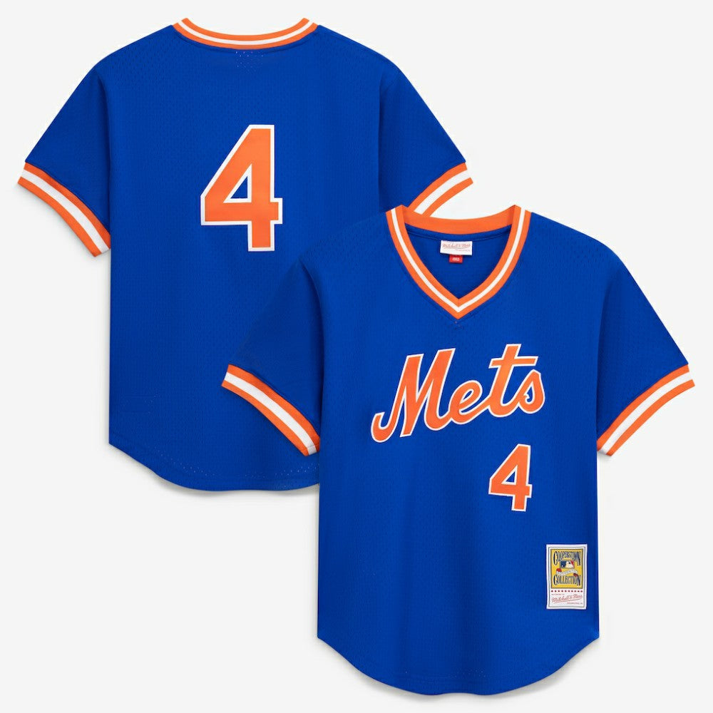 Lenny Dykstra New York Mets Authentic Batting Practice Jersey Royal