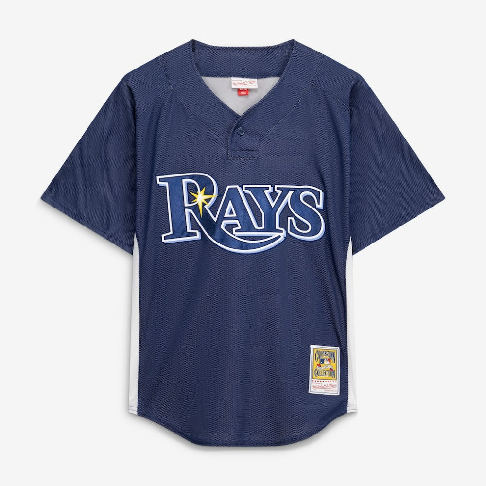 Evan Longoria Tampa Bay Rays Authentic Batting Practice Jersey Navy