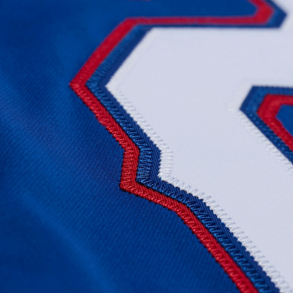 Adrian Beltre Texas Rangers Cooperstown Mesh Batting Practice Button-Up Jersey Royal