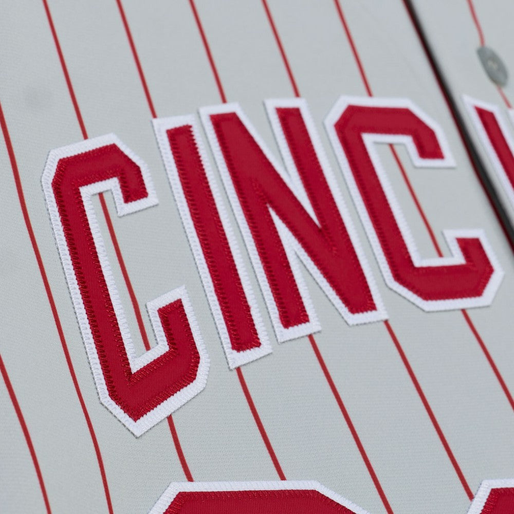 Deion Sanders Cincinnati Reds 1997 Authentic Jersey Gray