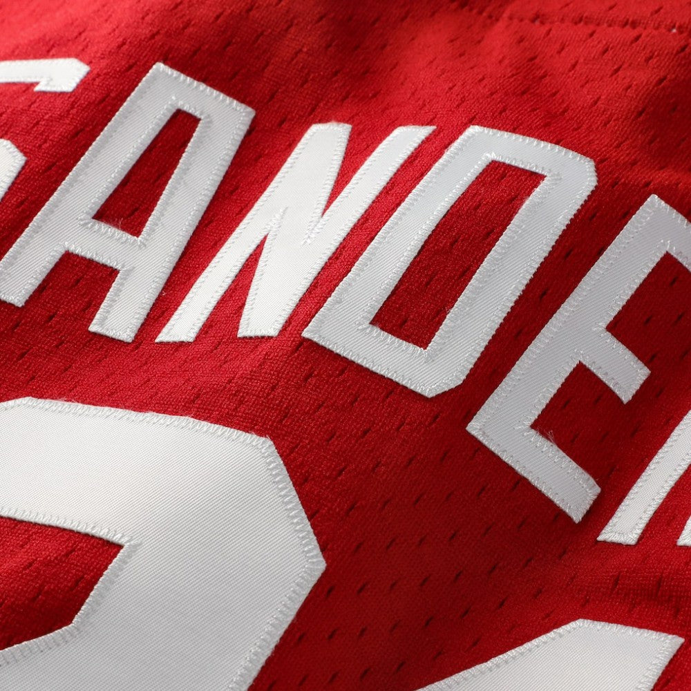 Deion Sanders Cincinnati Reds Cooperstown Mesh Batting Practice Button-Up Jersey Red