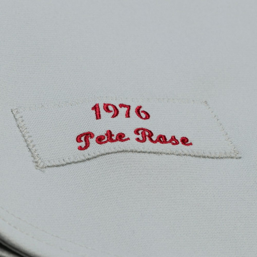 Pete Rose Cincinnati Reds 1976 Authentic Jersey Gray