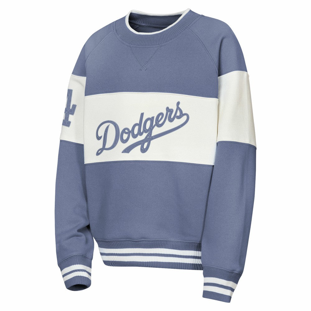Los Angeles Dodgers Outerstuff Youth Ultimate Pastels On Base Sweatshirt Blue