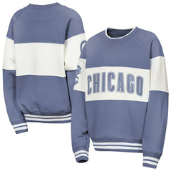 Chicago Cubs Outerstuff Youth Ultimate Pastels On Base Sweatshirt Blue