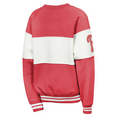 Philadelphia Phillies Outerstuff Youth Ultimate Pastels On Base Sweatshirt Red