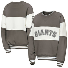 San Francisco Giants Outerstuff Youth Ultimate Pastels On Base Sweatshirt Gray