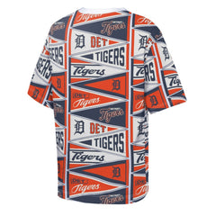 Detroit Tigers Outerstuff Youth All-Over Pennant T-Shirt Orange
