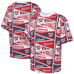 Washington Nationals Outerstuff Youth All-Over Pennant T-Shirt Red
