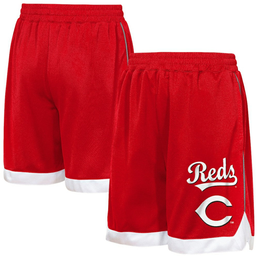 Cincinnati Reds Outerstuff Youth Big League All Star Fashion Shorts Red