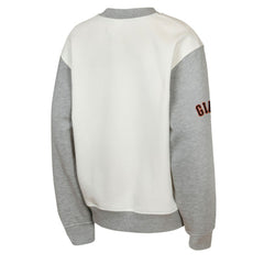 San Francisco Giants Outerstuff Youth Big League Power Hit Fleece Sweatshirt Cream/Gray