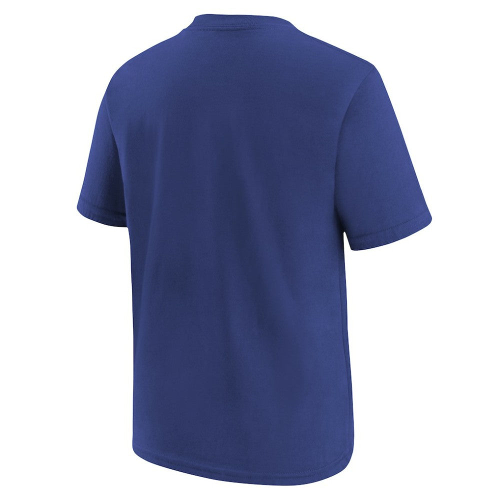 Texas Rangers Youth Wordmark T-Shirt Royal