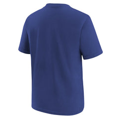 Texas Rangers Youth Wordmark T-Shirt Royal