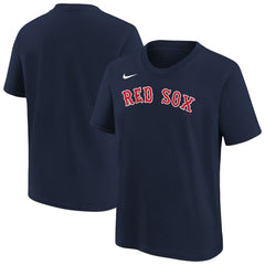 Boston Red Sox Youth Wordmark T-Shirt Athletic Navy