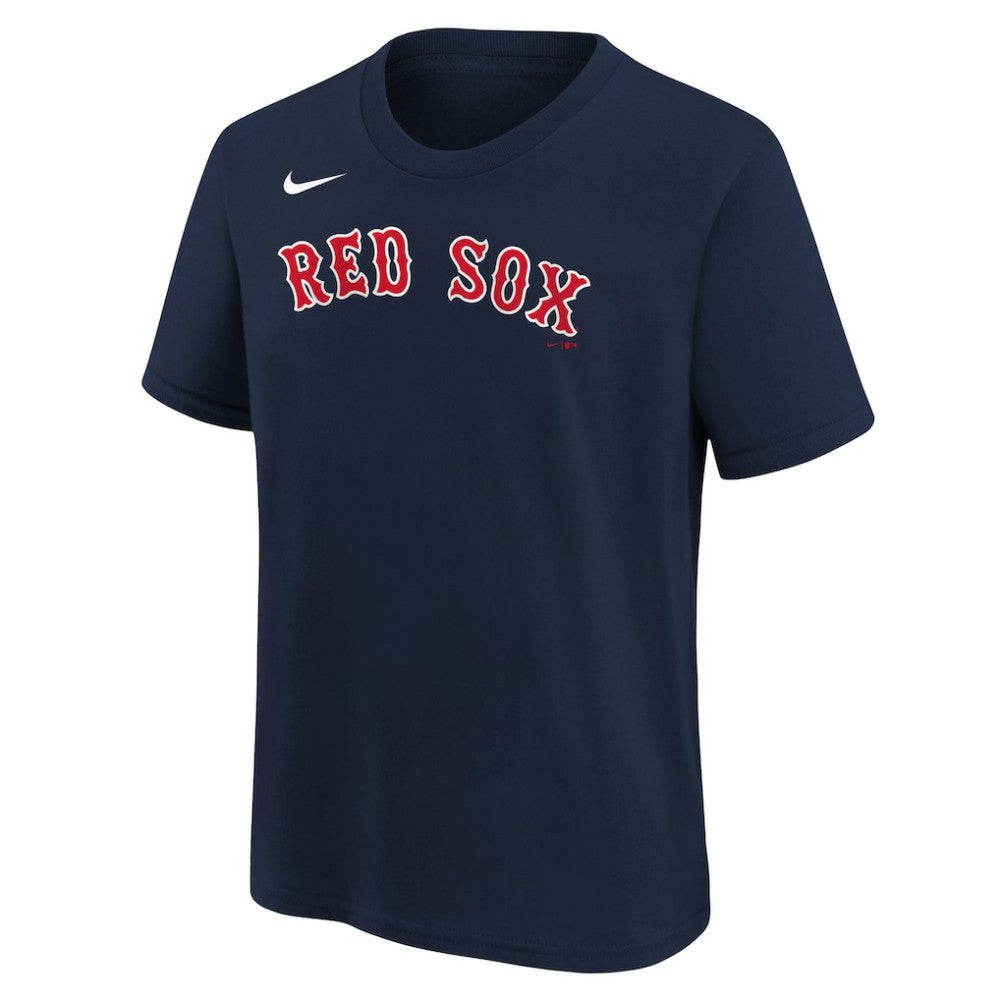 Boston Red Sox Youth Wordmark T-Shirt Athletic Navy