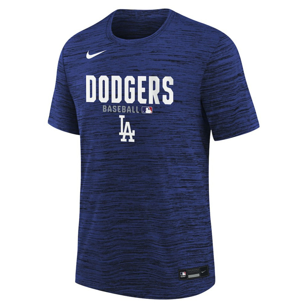 Los Angeles Dodgers Youth Authentic Collection Velocity Dri-FIT T-Shirt Royal