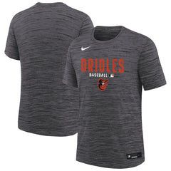 Baltimore Orioles Youth Authentic Collection Velocity Dri-FIT T-Shirt Black