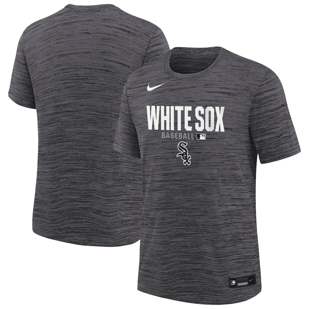 Chicago White Sox Youth Authentic Collection Velocity Dri-FIT T-Shirt Black