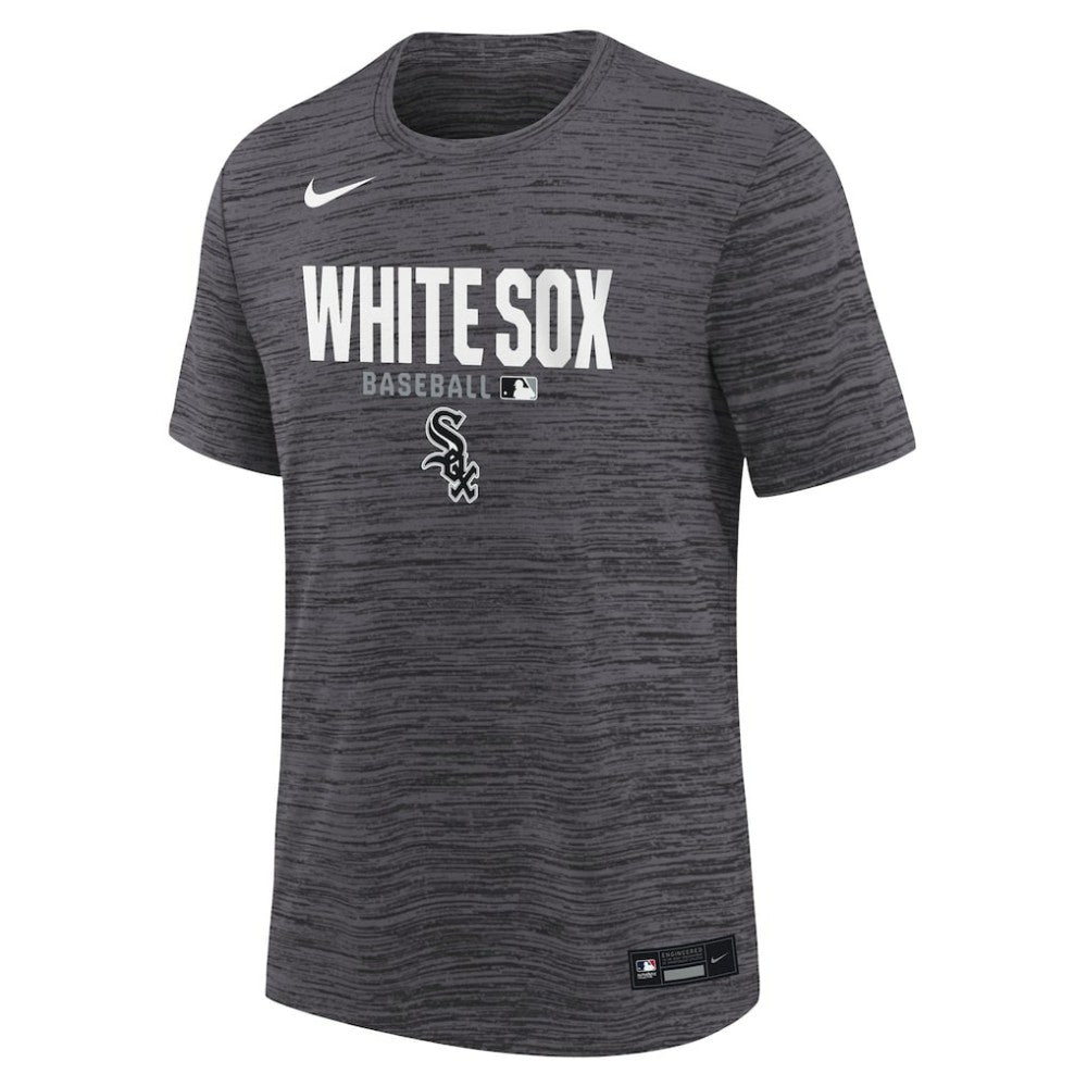 Chicago White Sox Youth Authentic Collection Velocity Dri-FIT T-Shirt Black
