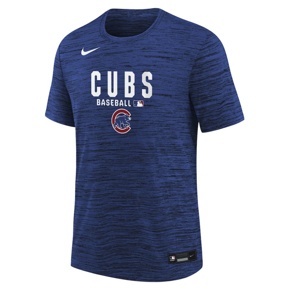 Chicago Cubs Youth Authentic Collection Velocity Dri-FIT T-Shirt Royal