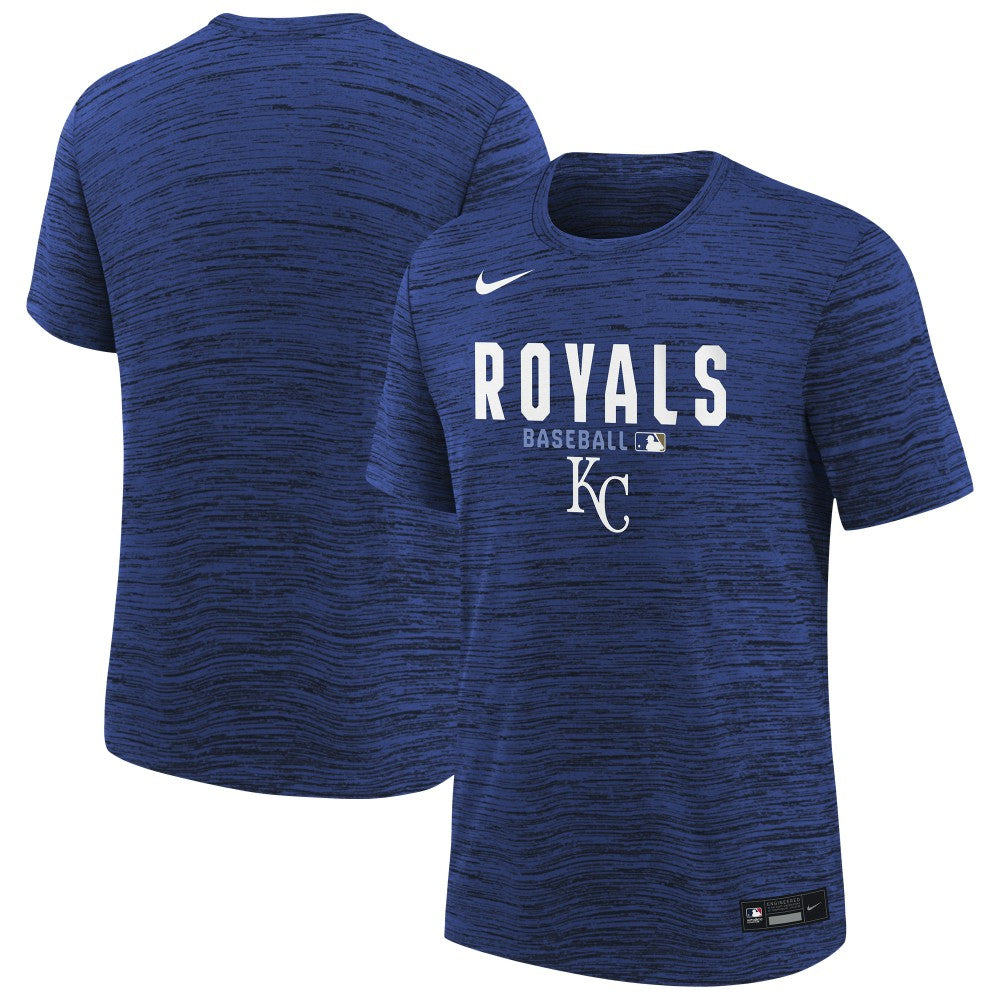Kansas City Royals Youth Authentic Collection Velocity Dri-FIT T-Shirt Royal