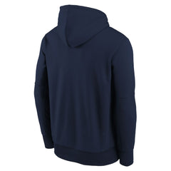 Atlanta Braves Youth Authentic Collection Therma-FIT Hoodie Navy