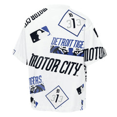 Detroit Tigers Outerstuff Youth Circus Catch T-Shirt White