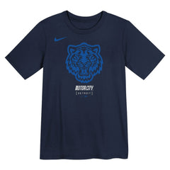 Detroit Tigers Preschool City Connect Logo T-Shirt Navy