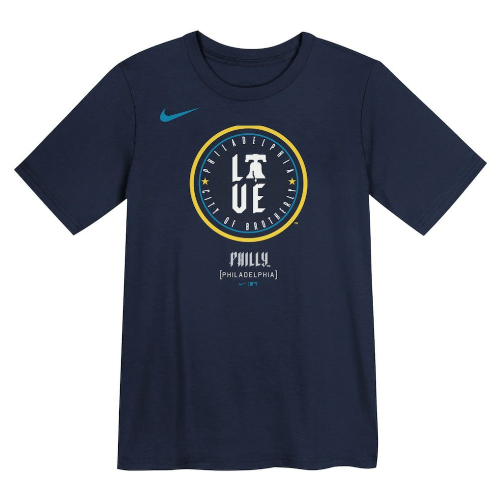 Philadelphia Phillies Preschool City Connect Logo T-Shirt Navy
