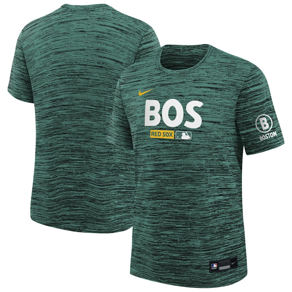 Boston Red Sox Youth Authentic Collection Velocity Dri-FIT T-Shirt Green