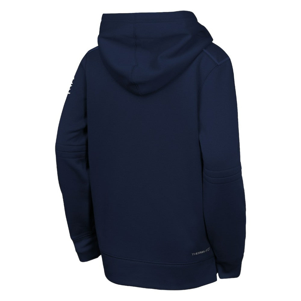 Philadelphia Phillies Youth Authentic Collection City Connect Therma-FIT Hoodie Navy
