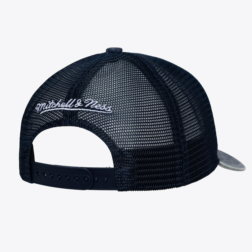 Golden State Warriors Gameday Snow Wash Adjustable Trucker Hat sale - Blue on sale