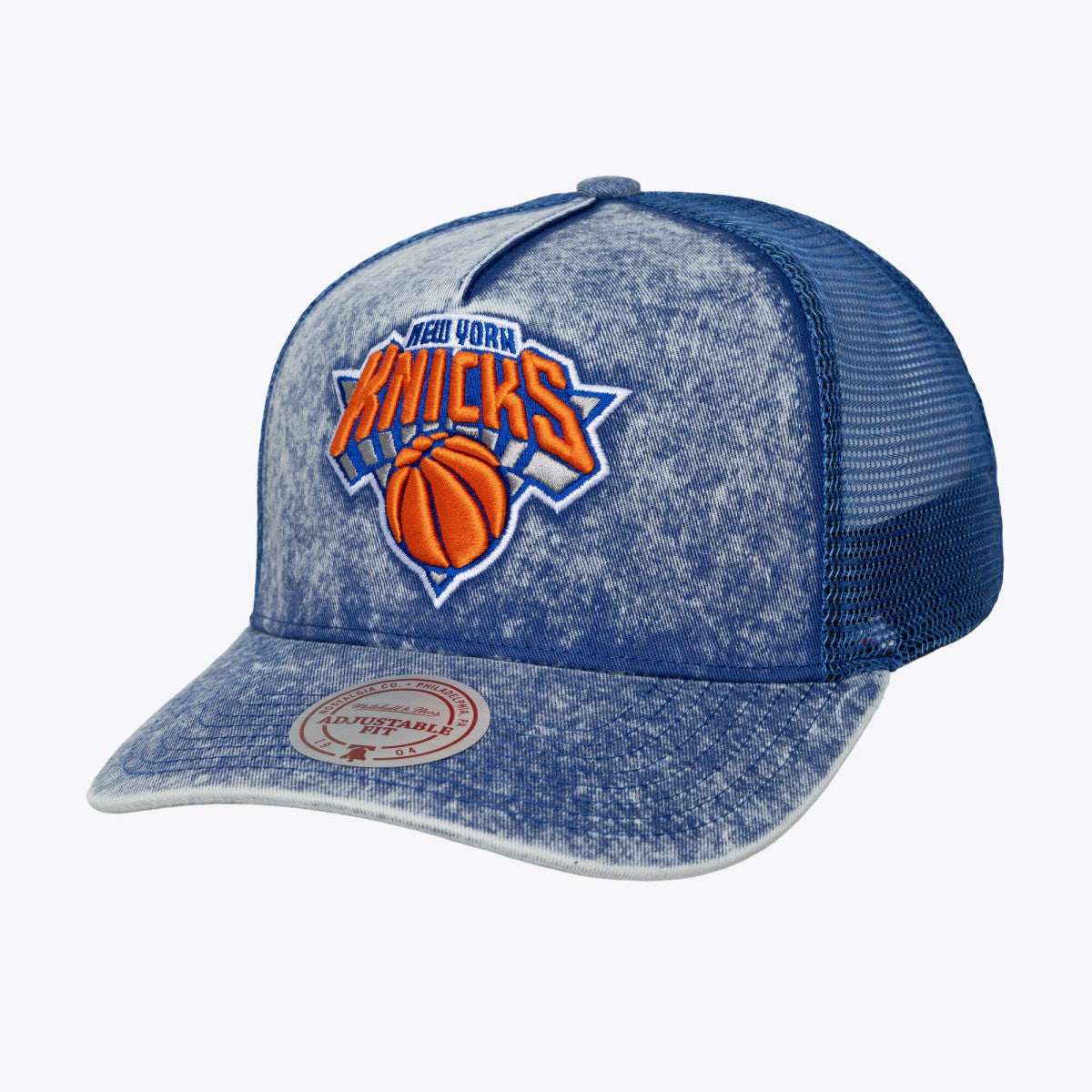 New York Knicks Gameday Snow Wash Adjustable Trucker Hat - Blue on sale