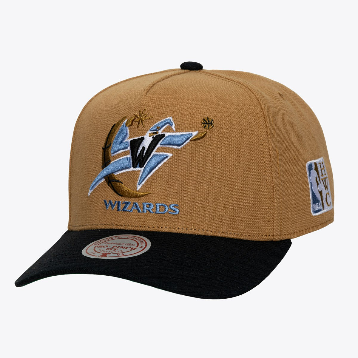 Washington Wizards Hardwood Classics Legendary Away Pro-Pinch Adjustable Hat - Gold on sale