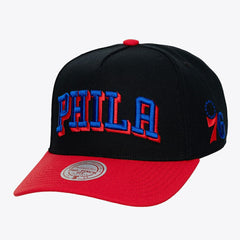 Philadelphia 76ers Hardwood Classics Legendary Away Pro-Pinch Adjustable Hat - Black online