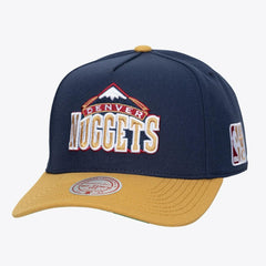 Denver Nuggets Legendary Home Pro Pinch Snapback Hat - Navy online