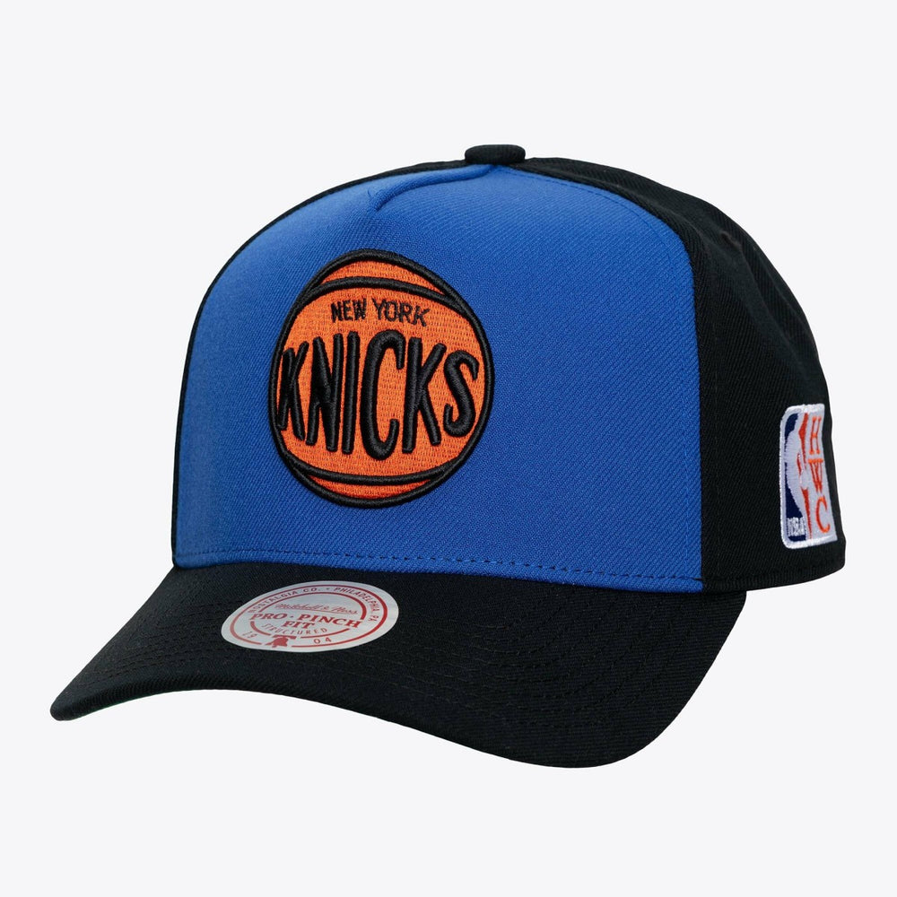 New York Knicks Legendary Home Pro Pinch Snapback Hat - Blue sale